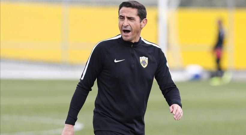 Χιμένεθ στους παίκτες της ΑΕΚ: «Πιο σημαντικό κι απ’ το παιχνίδι με τον Ολυμπιακό»