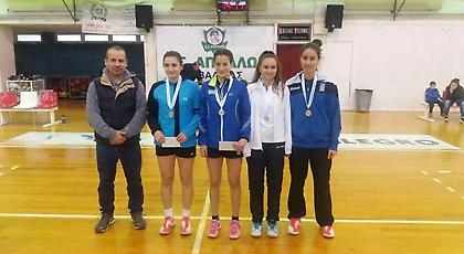 Ξάνθου και Σωτηρίου «χρυσοί» στο Πανελλήνιο Πρωτάθλημα μπάντμτιντον