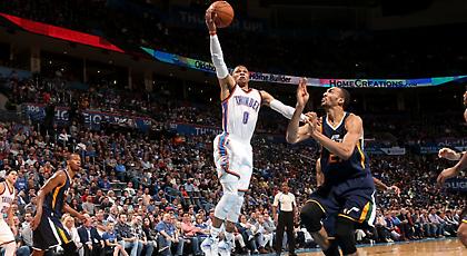 Τρέλανε τους Τζαζ και τα… νούμερα ο Γουέστμπρουκ!