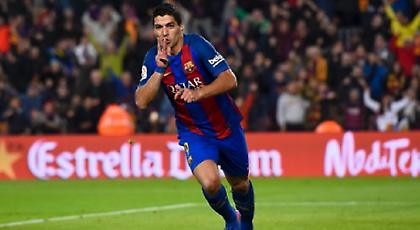 Βολέ-βολίδα από Σουάρες και «καθάρισε» η Μπαρτσελόνα (video)