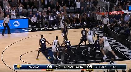 Το καλάθι νίκης του Λέοναρντ πρώτο στο Top 10 (video)