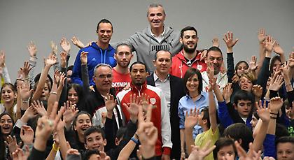 Παπαπέτρου, Λοτζέσκι και Γκριν πίσω στα… θρανία (pics)