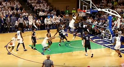 Με αυτό το κάρφωμα σταμάτησε ο χρόνος (video)