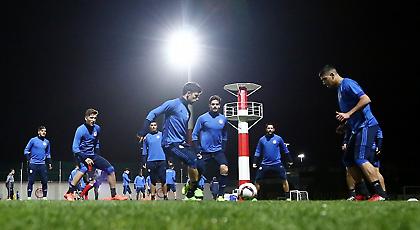 Χαμόγελα στην προπόνηση του Ολυμπιακού (pics)