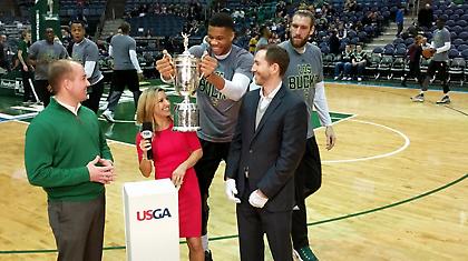 Ο Αντετοκούνμπο σήκωσε το US Open (video/pic)