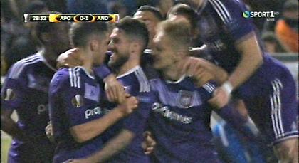 «Πάγωσε» τον ΑΠΟΕΛ η Άντερλεχτ (video)