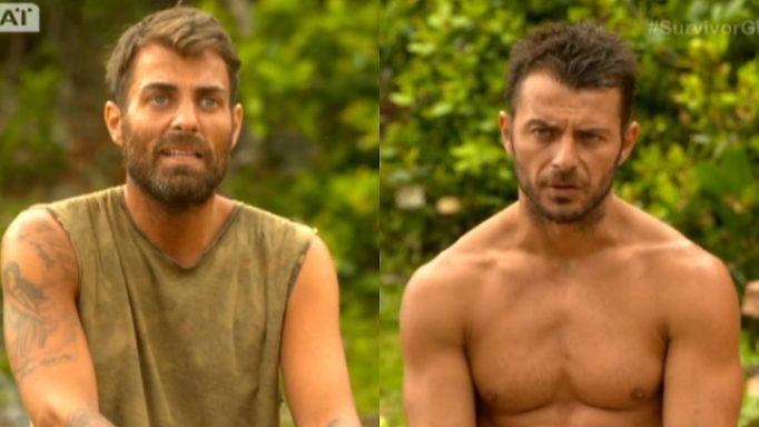 Survivor: Συνέχεια στην κόντρα Χανταμπάκη – Αγγελόπουλου! Τι είπαν οι δύο άντρες;