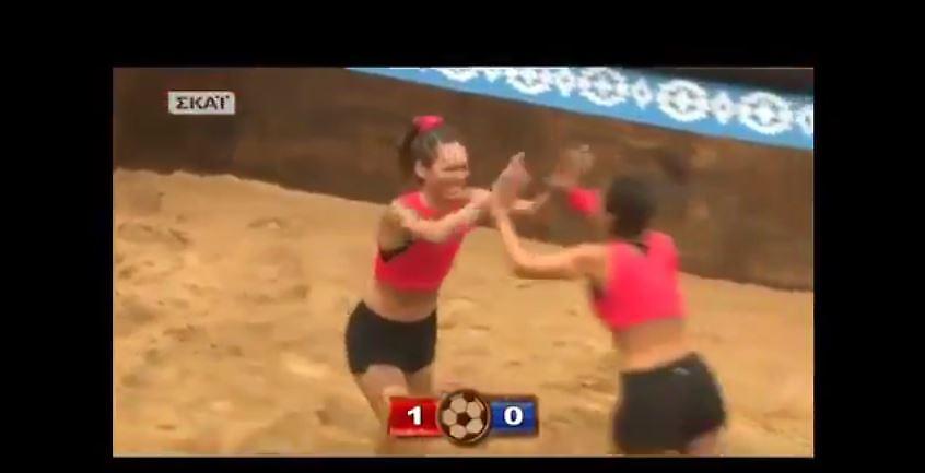 Survivor: Η Ευρυδίκη και η Σόφη τα βάζουν από παντού! (video)