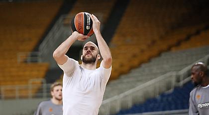 Προπονήθηκε και ελπίζει ο Καλάθης