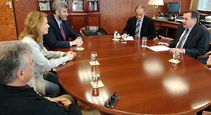 Συνάντηση Καπράλου με ιθύνοντες ΟΑΚΑ