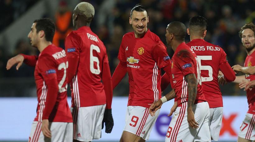 Με τρεις ποδοσφαιριστές της Μάντσεστερ Γιουνάιτεντ η κορυφαία ενδεκάδα του Europa League