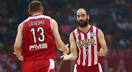 Παίζει ο Σπανούλης, εκτός ο Λοτζέσκι στον Ολυμπιακό