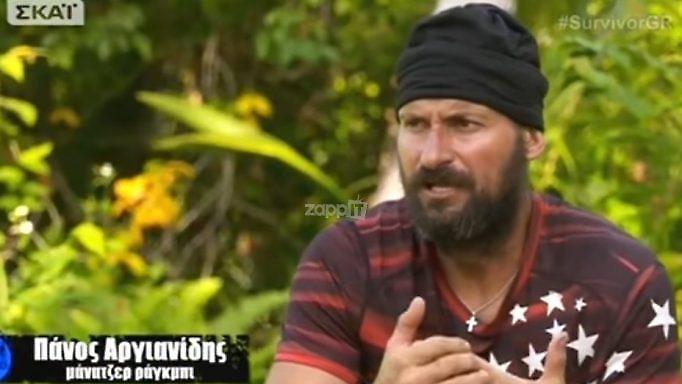 Survivor: Το βράδυ που o Πάνος Αργιανίδης κοιμήθηκε εκτός της παράγκας…