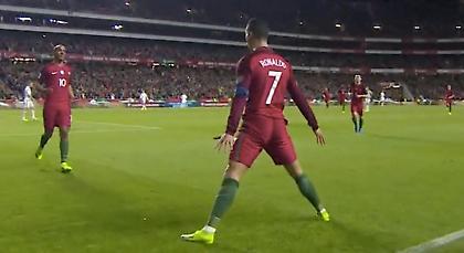 Το «κόλλησε» με στιλ ο Κριστιάνο (video)