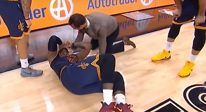 Σωριάστηκε ο Λεμπρόν (video)