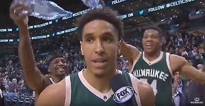 Ο Giannis μπουγέλωσε τον Μπρόγκντον on camera (video)