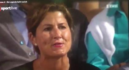 Γιούχαρε τον Κύργιο η σύζυγος του Φέντερερ! (video)