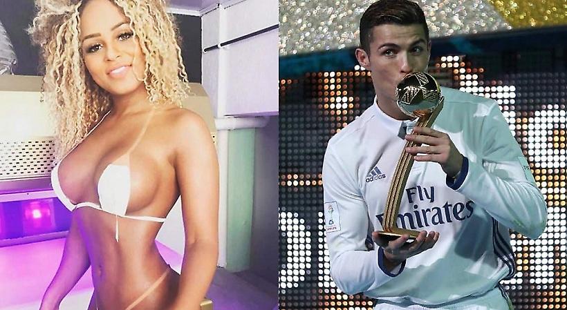 Ο Ρονάλντο έκανε πέσιμο στην Miss Bumbum πίσω από την πλάτη της συντρόφου του