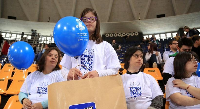 Ο Άρης δίπλα στα παιδιά των Special Olympics (video)