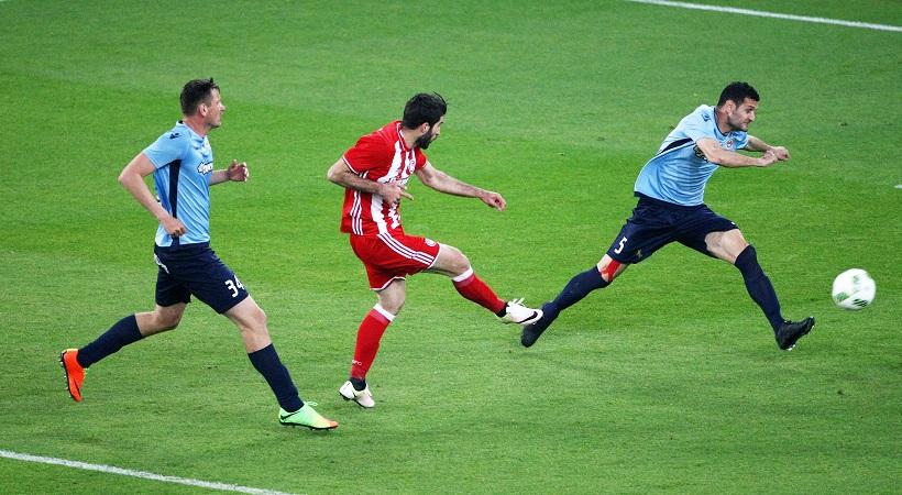 «Ερυθρόλευκες» ευχές σε Ανσαριφάρντ (pic)