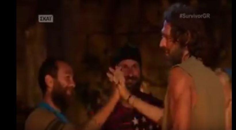 Survivor: Η αντίδραση του Σπαλιάρα στην απόφαση των Διασήμων! (video)