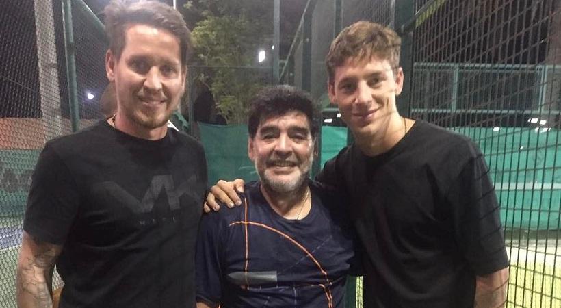 Ο Ντε Βινσέντι για τένις με τον Μαραντόνα