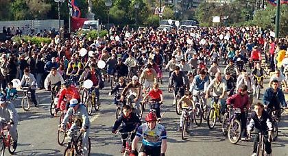 Άνοιξαν οι ηλεκτρονικές εγγραφές για τον 24ο Ποδηλατικό Γύρο Αθήνας