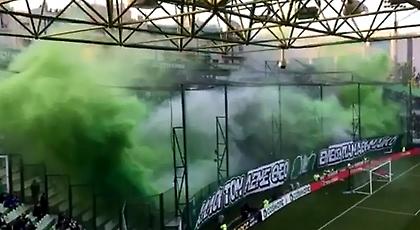 Η εντυπωσιακή ατμόσφαιρα στη Λεωφόρο πριν τη σέντρα στο Παναθηναϊκός-ΠΑΟΚ (video)