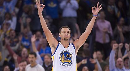 Ένα... βάθρο μόνος του ο Στεφ Κάρι (video)