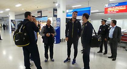 Έφτασε Αθήνα η Φενέρμπαχτσε (pics)