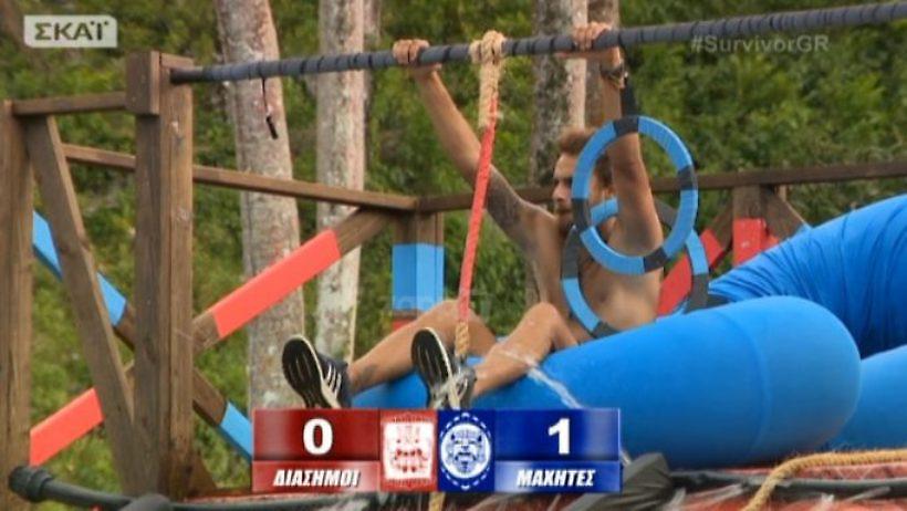 Survivor: Ο Μάριος Ιωαννίδης κέρδισε τον πρώτο του αγώνα μετά το τροχαίο! (video)