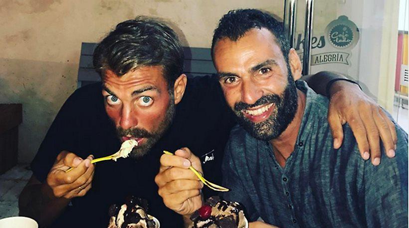 Survivor: Πήγαν για παγωτάκι Χανταμπάκης – Χούτος (pic)
