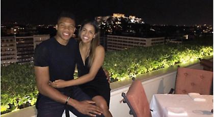 Στιγμές χαλάρωσης με τη Μαράια ο Αντετοκούνμπο! (pic)