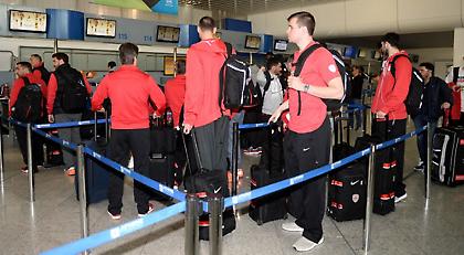 Πετάει για Πόλη ο Ολυμπιακός (pics)