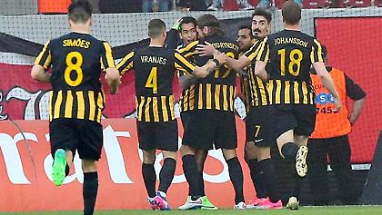 Με πάθος για την πρόκριση η ΑΕΚ