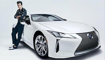 Ο Mark Ronson συνεργάζεται με τη Lexus για το νέο LC