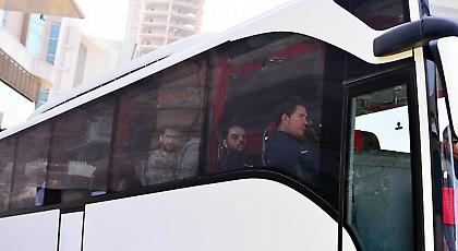 Οι φωτογραφίες από την επιστροφή του Παναθηναϊκού με πούλμαν