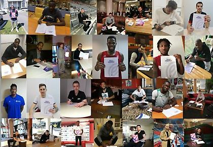 Υπέγραψαν συμβόλαιο πίστης οι Γάλλοι διεθνείς