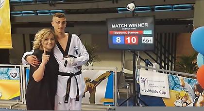 Χρυσό μετάλλιο ο Σταύρος Τσιπούνης στο 2nd WTF Presidents Cup Europe