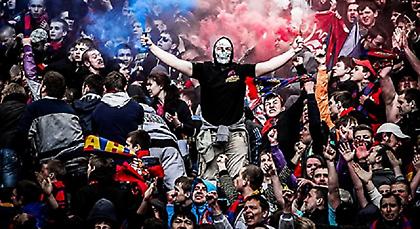 Ξύλο ανάμεσα σε οπαδούς της ΤΣΣΚΑ και της Σπαρτάκ Μόσχας (video)