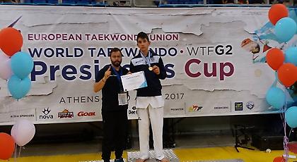 Με ακόμα εννέα μετάλλια έπεσε η αυλαία για τα ελληνικά χρώματα στο 2nd WTF Presidents Cup Europe