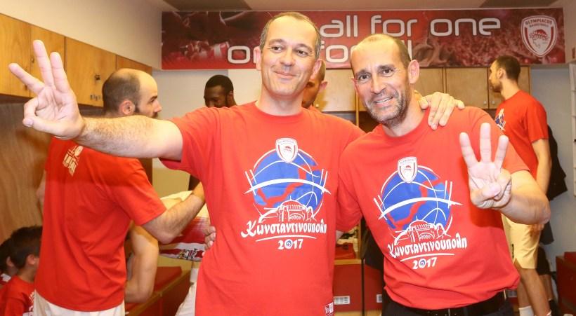 Αγγελόπουλοι στα αποδυτήρια: «Γράψαμε ιστορία. Πάμε να το πάρουμε»