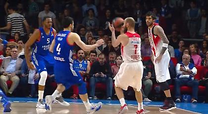 Με Σπανούλη και Μάντζαρη οι καλύτερες ασίστ του Απριλίου (video)