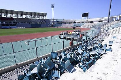 Τα τελευταία πλάνα από τον Πανθεσσαλικό λίγες ώρες πριν τον τελικό