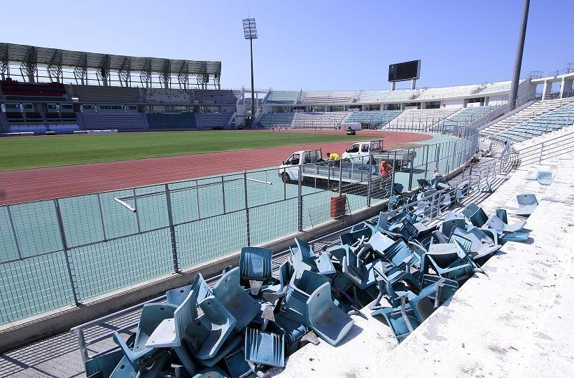 Τα τελευταία πλάνα από τον Πανθεσσαλικό λίγες ώρες πριν τον τελικό