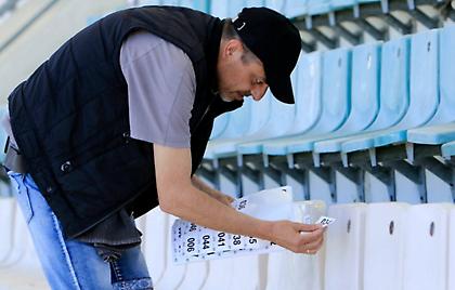 Oι εργασίες στο Πανθεσσαλικό Στάδιο (pics)