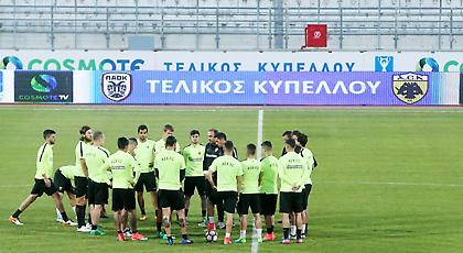 Έτσι προετοιμάζεται η ΑΕΚ για τον τελικό (pics/video)