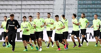 Χωρίς απρόοπτα η τελευταία προπόνηση της ΑΕΚ