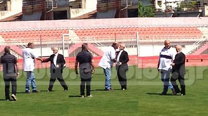 Υποδοχή Μπέου στον Σαββίδη που προσγειώθηκε στο ΕΑΚ (pic/video)