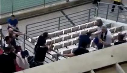 Βίντεο-σοκ από το ξύλο στα επίσημα